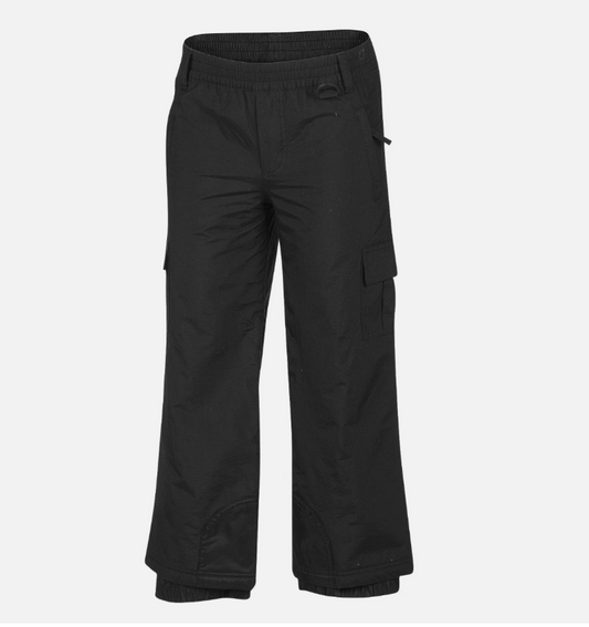 Sport Essentials Junior's Cargo Snow Pants - Black, Size 16