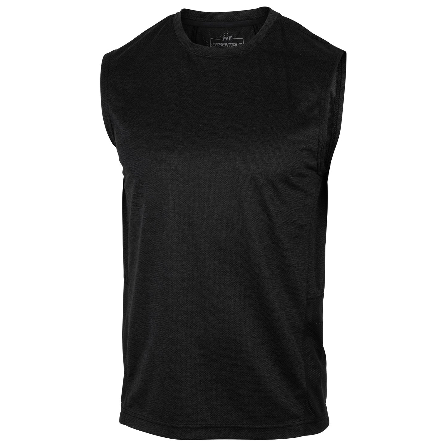 Fit Essentials Men's Performance Muscle Tee - Black, Size M