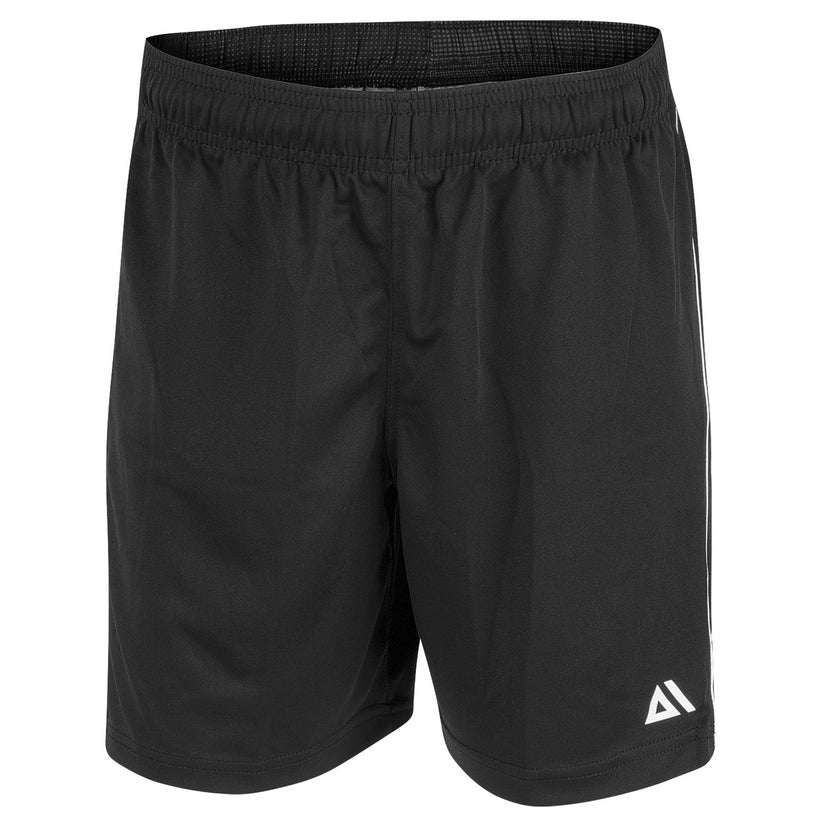 TEC-ONE Boys' Performance Soccer Shorts - Black/White, Size S (8)