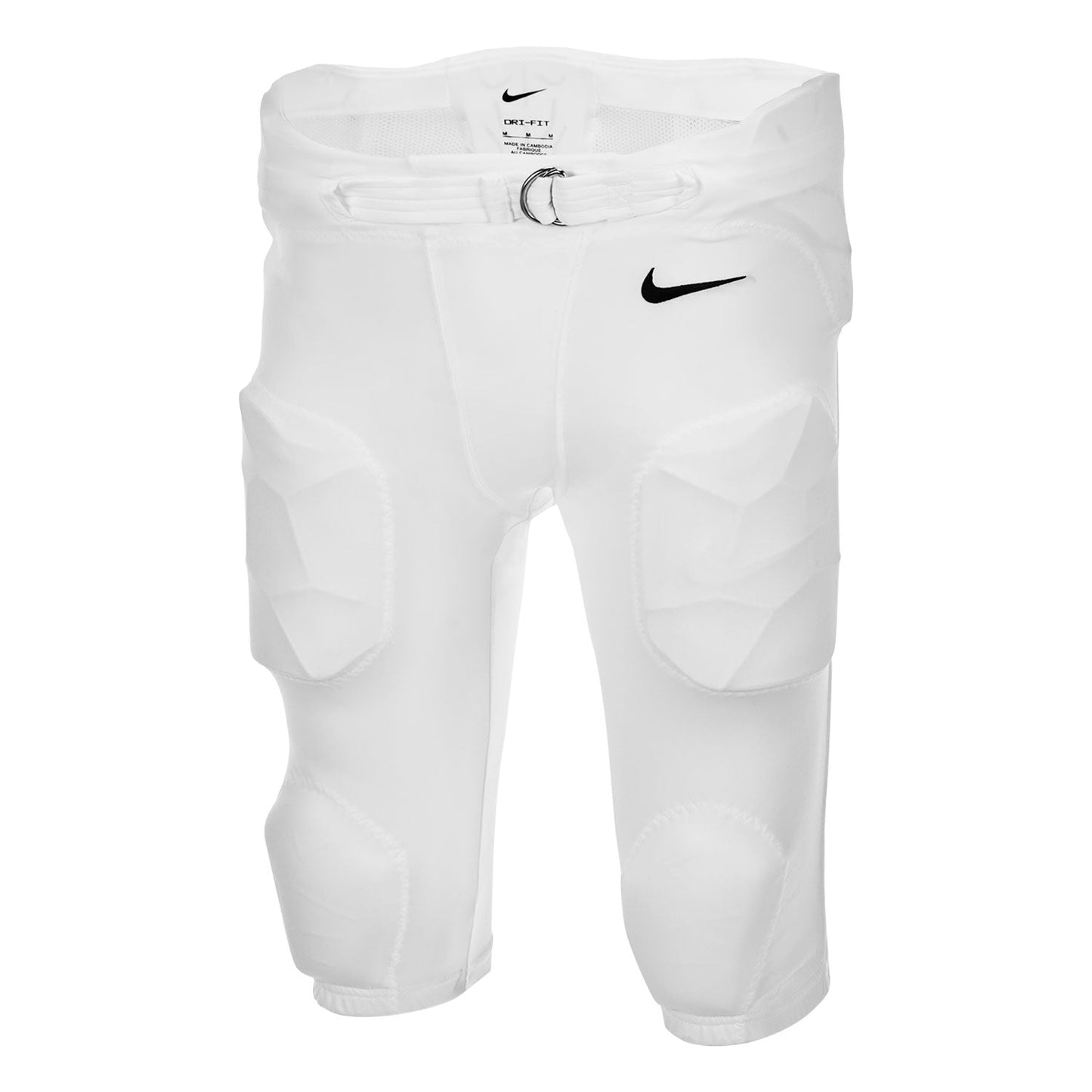Nike Recruit Integrated Youth Football Pants - White, XL