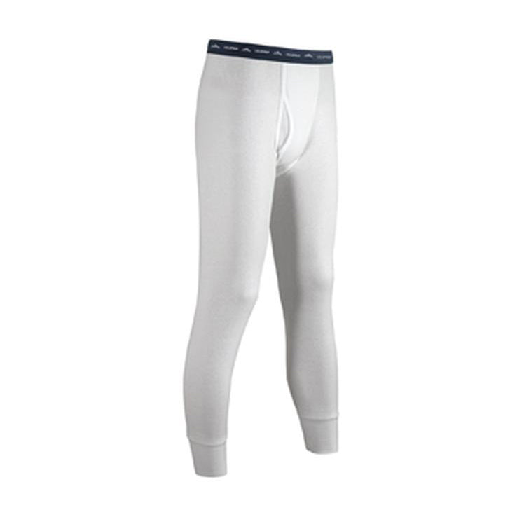 ColdPruf Men's Basic Dual Layer Thermal Baselayer Pants - Winter White, S