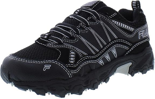 Fila Kids' AT Peake 21 Trail Running Shoes - Black, Size 6
