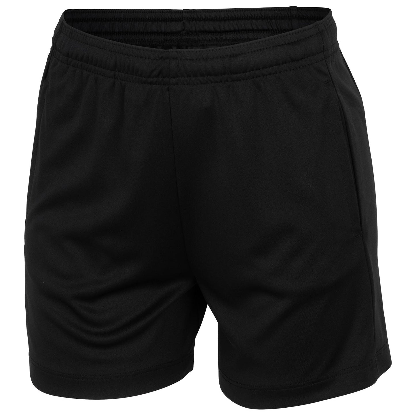 TEC-ONE Girls' 4" Inseam Training Shorts - Black, Size L (14)