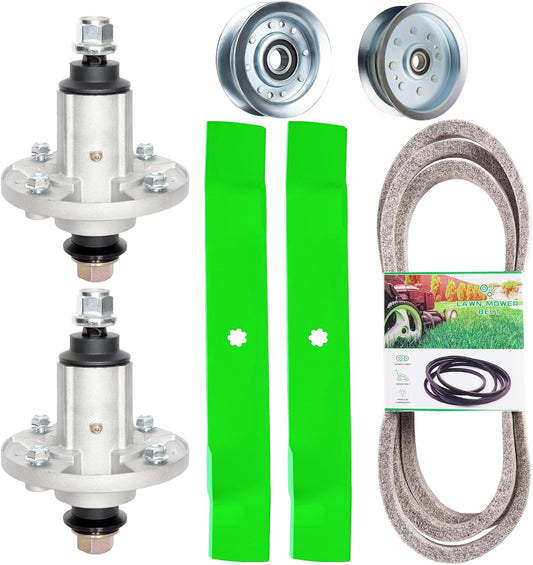 TENGMUJX 42" Lawn Mower Deck Rebuild Kit for John Deere D100-D135