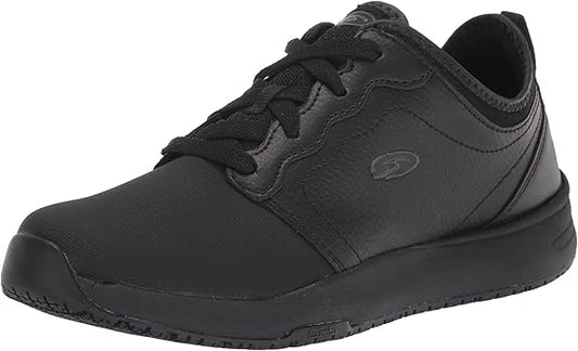 Dr. Scholl's Women's Drive Slip-Resistant Work Sneakers - Black, Size 10