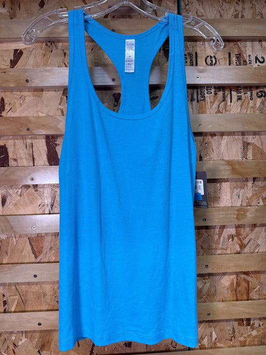 Activ8 Women's Racerback Activewear Tank Top - Blue, Size M