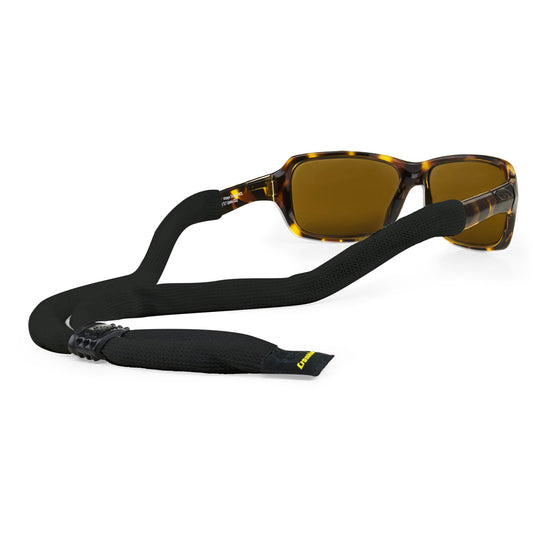 Croakies Cotton Suiter Adjustable Eyewear Retainer - Black, One Size