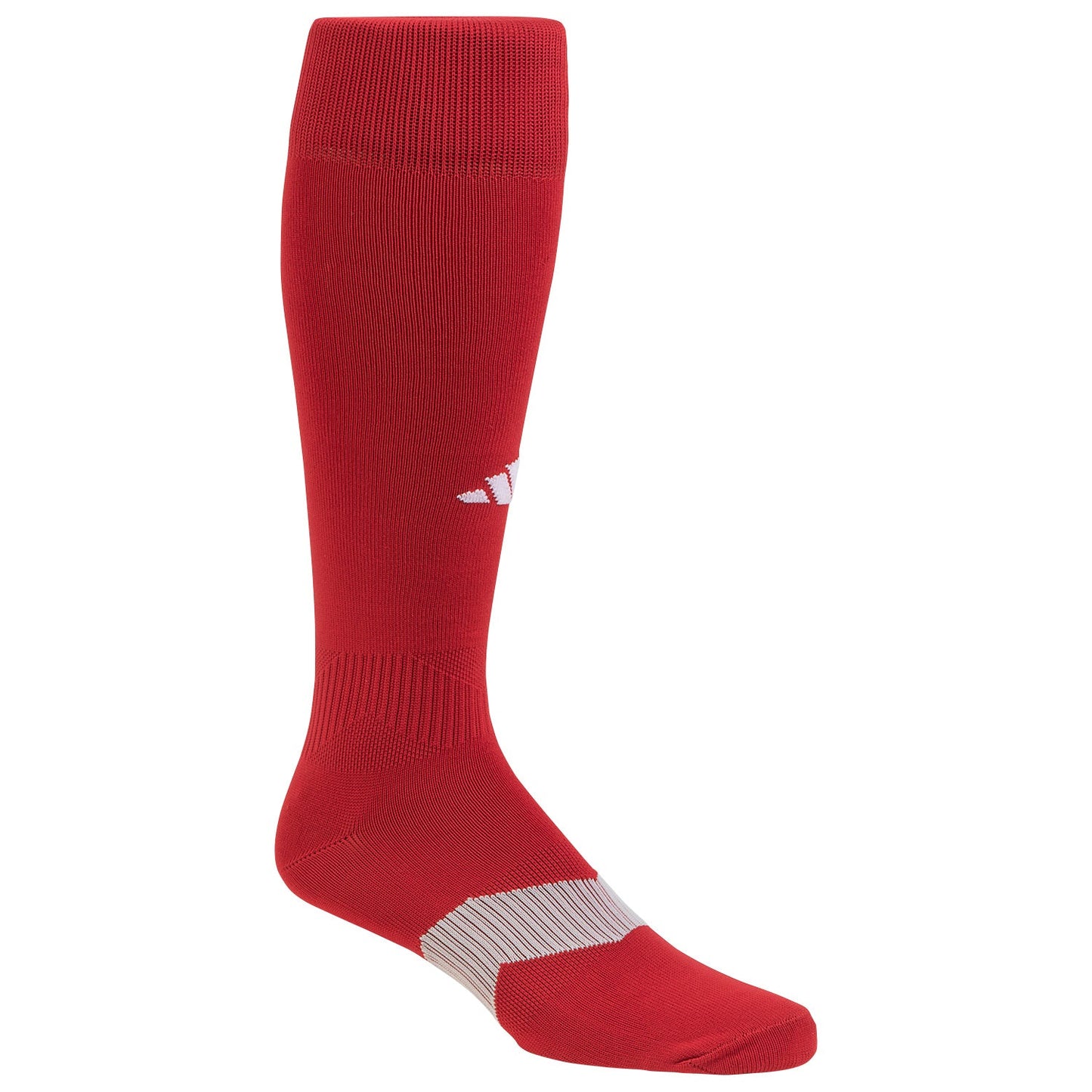 Adidas Metro VI Soccer Socks - Power Red, Size XS
