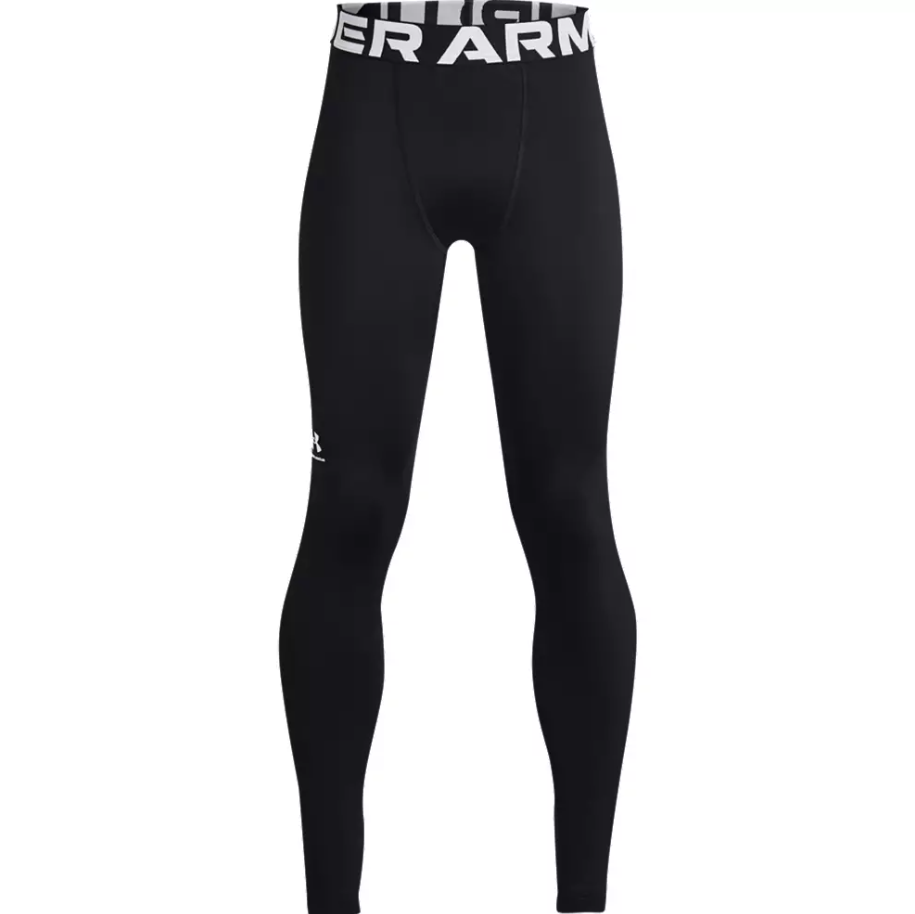 Under Armour Boys' ColdGear Leggings - Black, XL