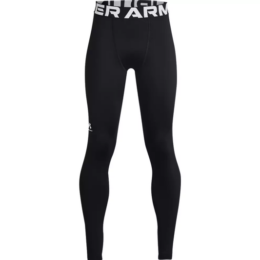 Under Armour Boys' ColdGear Leggings - Black, XL