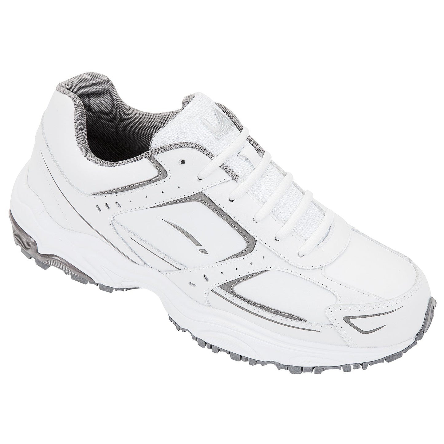 LA Gear Circuit Men's Training Shoes - White/Gray, Size 8