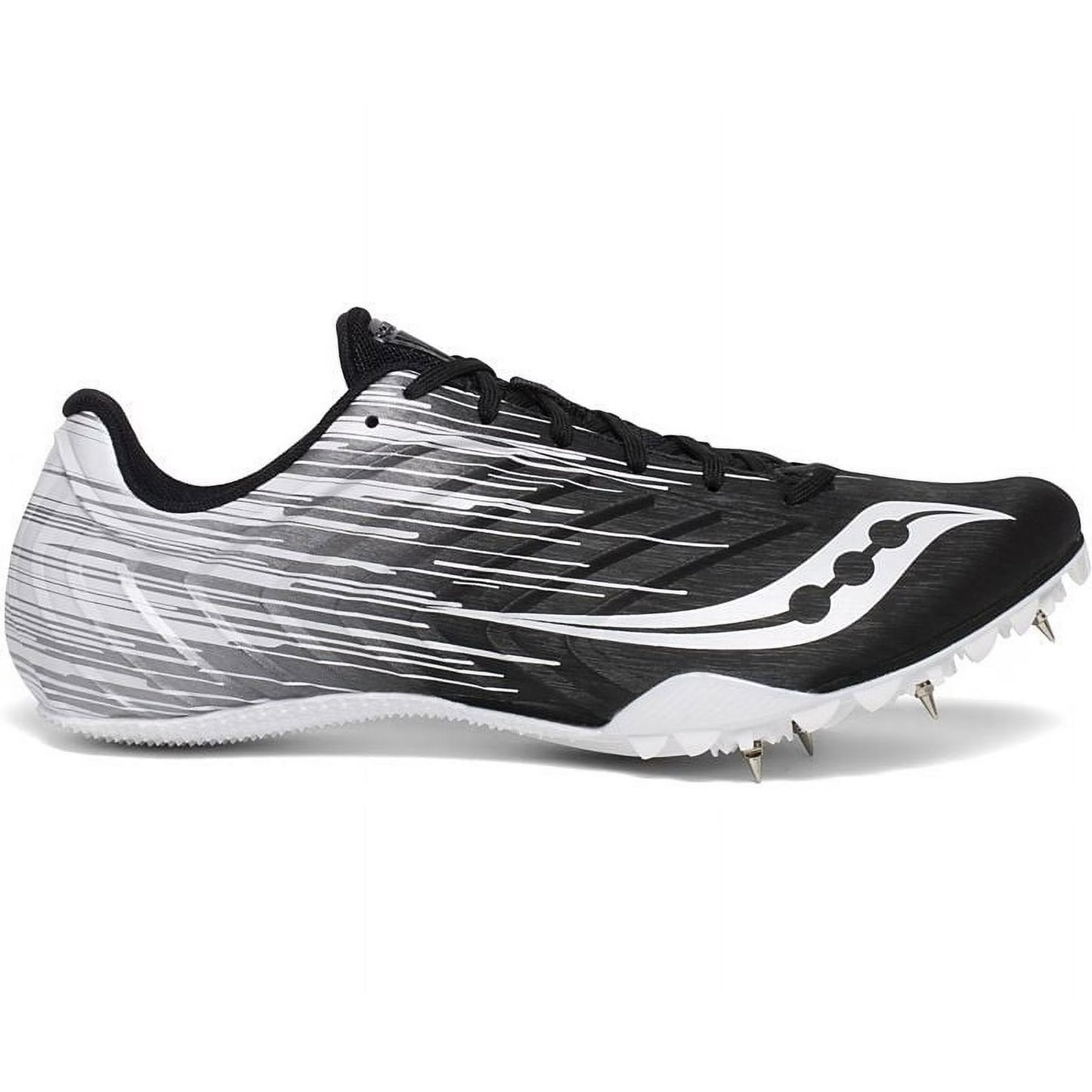 Saucony Unisex Spitfire 5 Track & Field Spikes - Black/White, Size 10