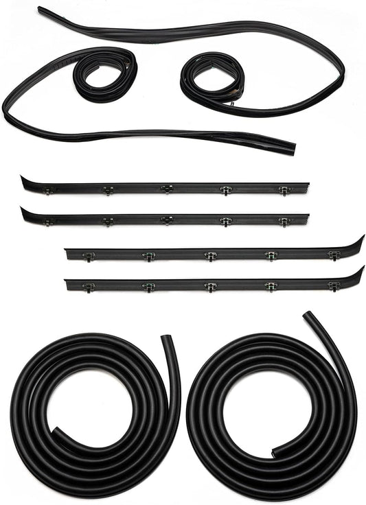 Weileite XFL Weather Stripping Seal Kit for GMC & Chevy Trucks