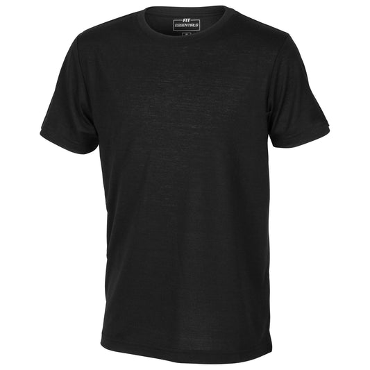 Fit Essentials Kids' Performance Tee - Black, XL