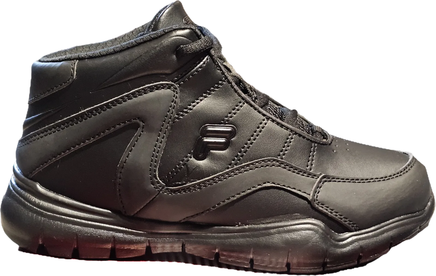 Fila Kids' Sweeper 19 Basketball Shoes - Black, Size 3.5