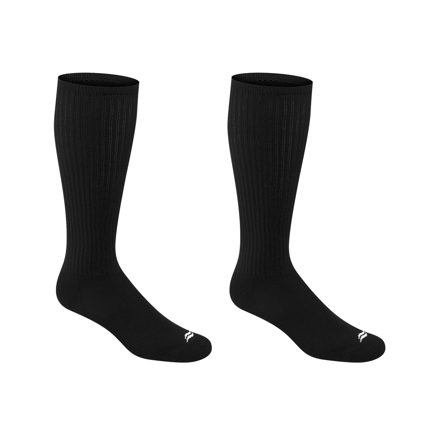 Sof Sole Youth Performance Over-the-Calf Soccer Socks - 2-Pack, Black, Size XS