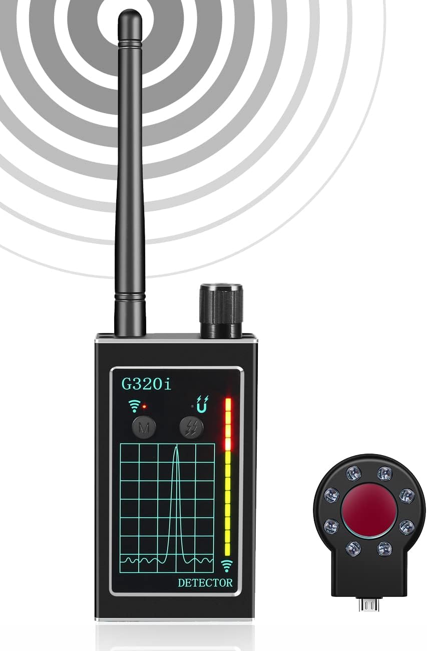 Vaoecms G320i Hidden Device Detector - RF Signal & Bug Finder