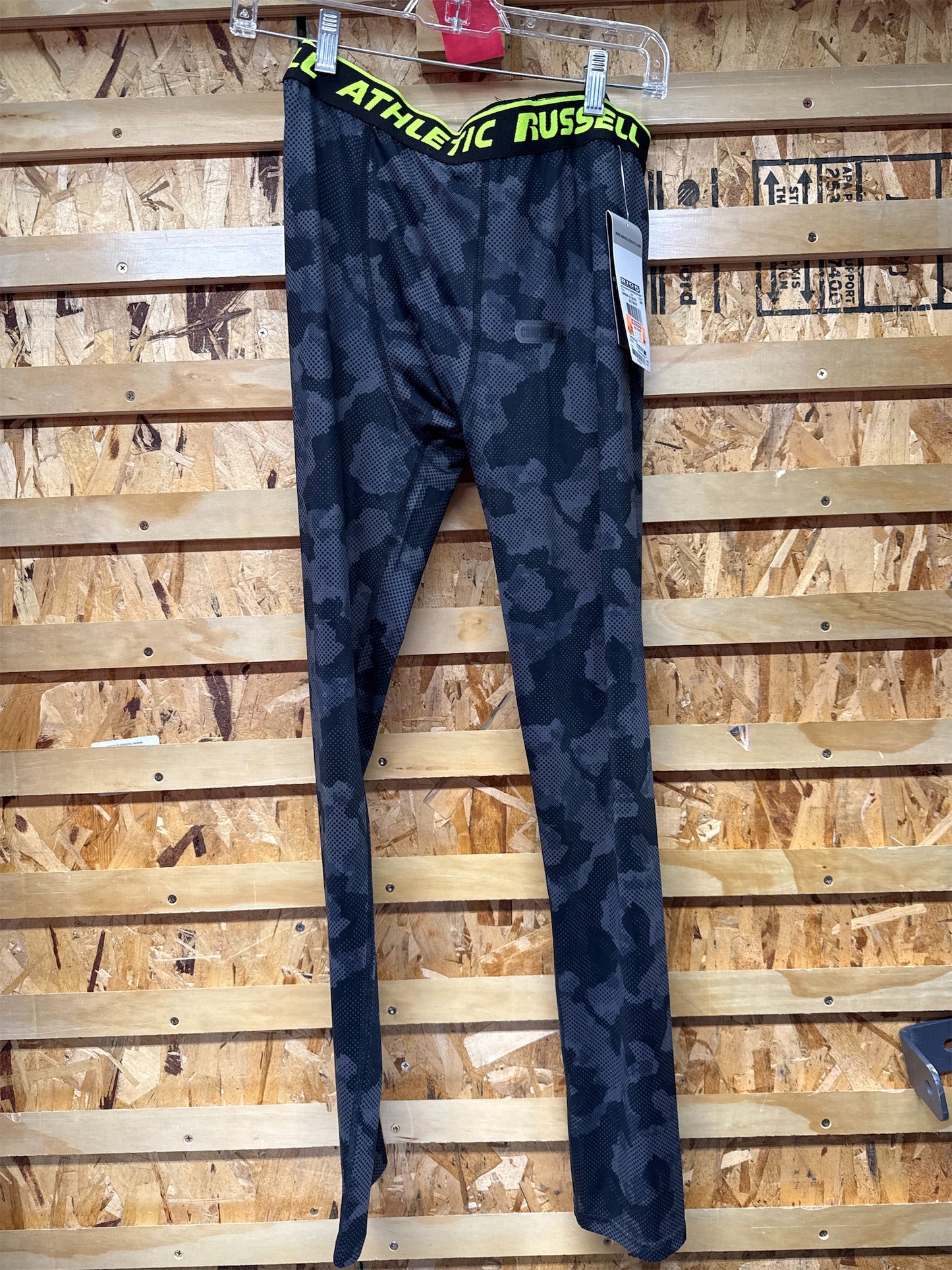 Russell Athletic Boys' Camo Compression Pants - Size XL (18/20)