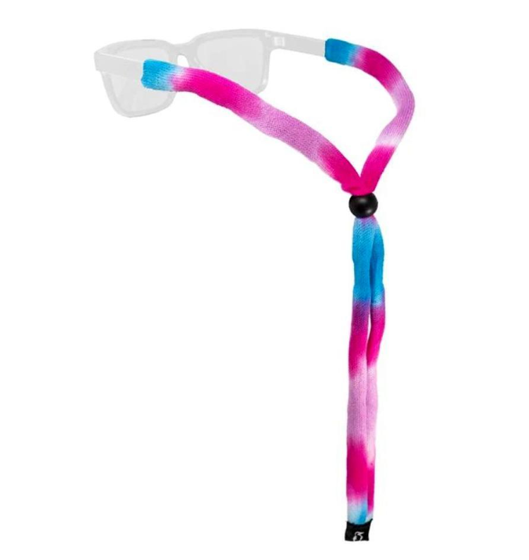 Chums Original Patterns Eyewear Retainer - Pink/Blue Tie-Dye - Regular