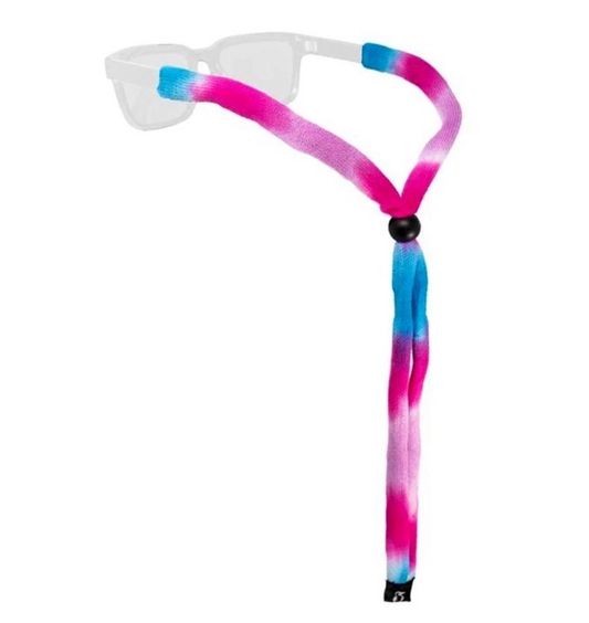 Chums Original Patterns Eyewear Retainer - Pink/Blue Tie-Dye - Regular