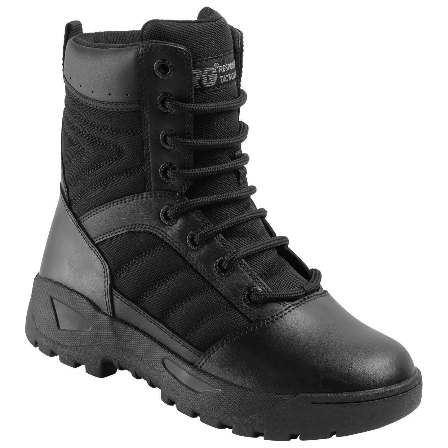 Response Gear Women's Side-Zip 3.0 Tactical Service Boots - Black, Size 10