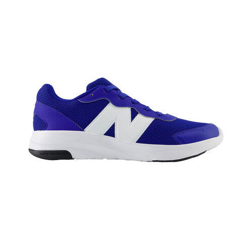 New Balance Boys' 578 V1 Running Shoes - Blue/White, Size 5