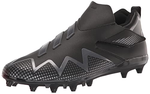 Adidas Men's Freak Spark Football Cleats - Black/Night Metallic, Size 8.5
