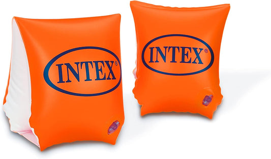 Intex Deluxe Inflatable Swim Arm Bands for Kids (Ages 3-6) - 1 Pair