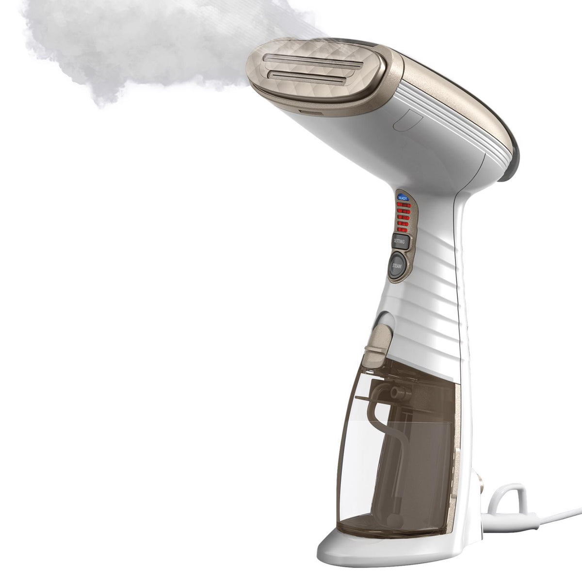 Conair Turbo ExtremeSteam 1875W Handheld Fabric Steamer - White/Champagne