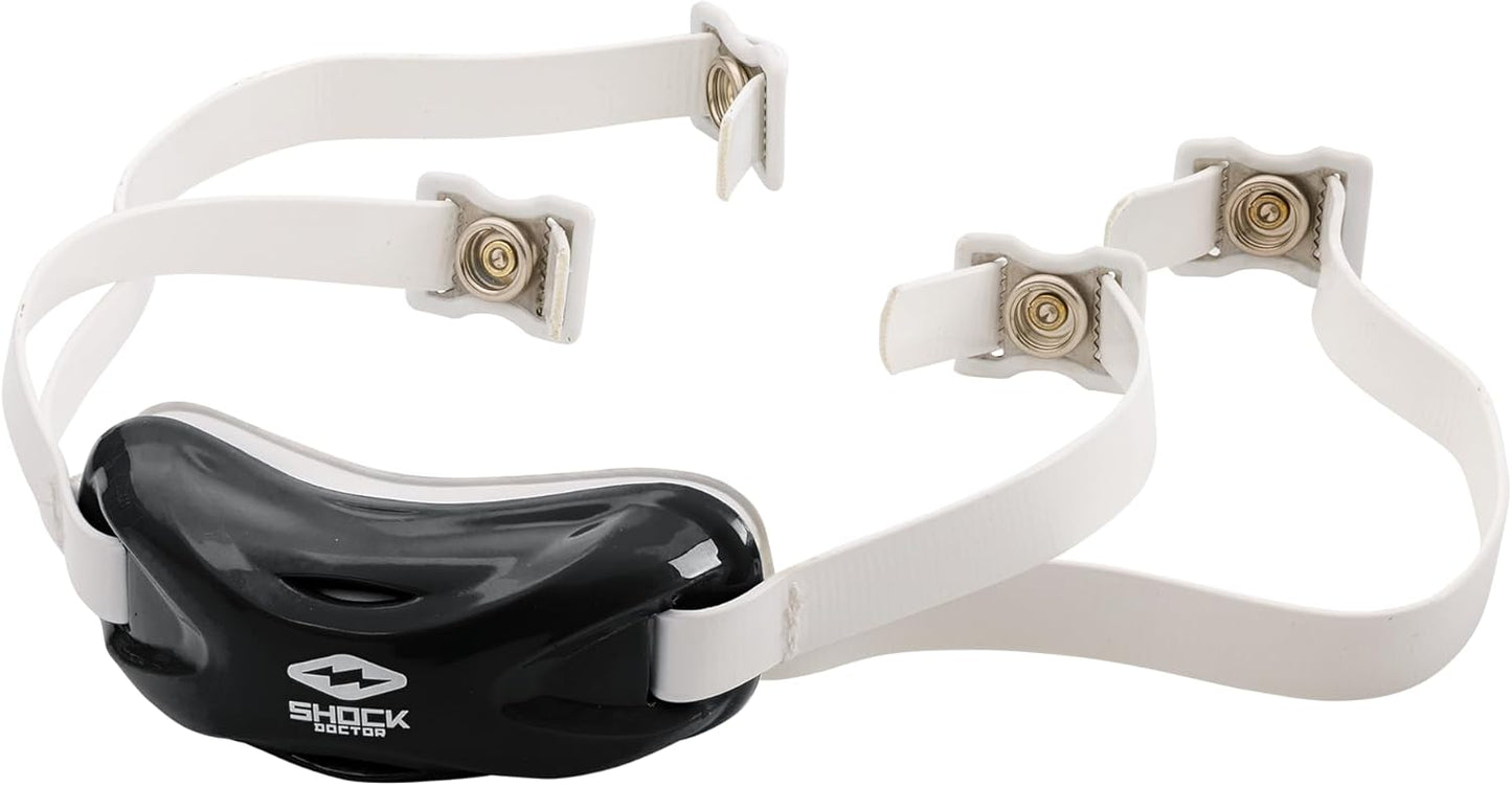 Shock Doctor Youth Football Helmet Chin Strap - Adjustable, Black