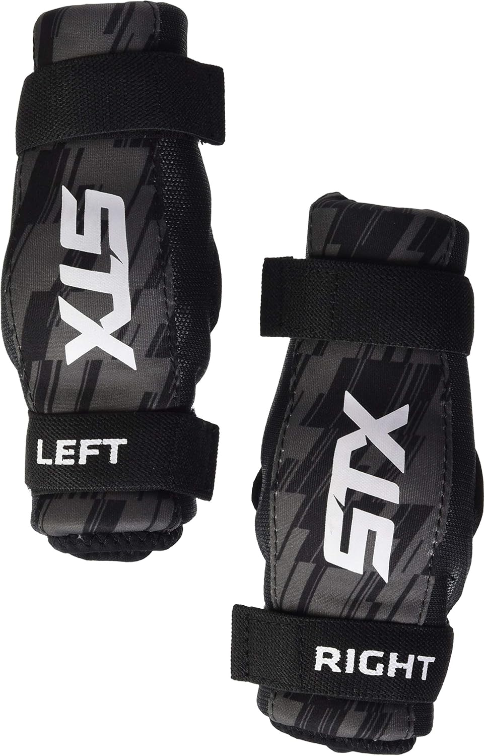 STX Stallion 75 Lacrosse Arm Pads - Black, Small (Pair)