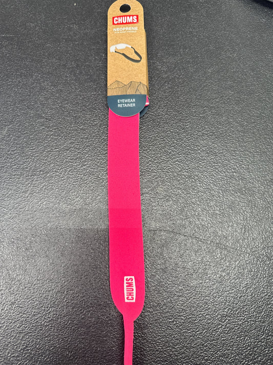 Chums Neoprene Standard Eyewear Retainer Strap, Pink - One Size