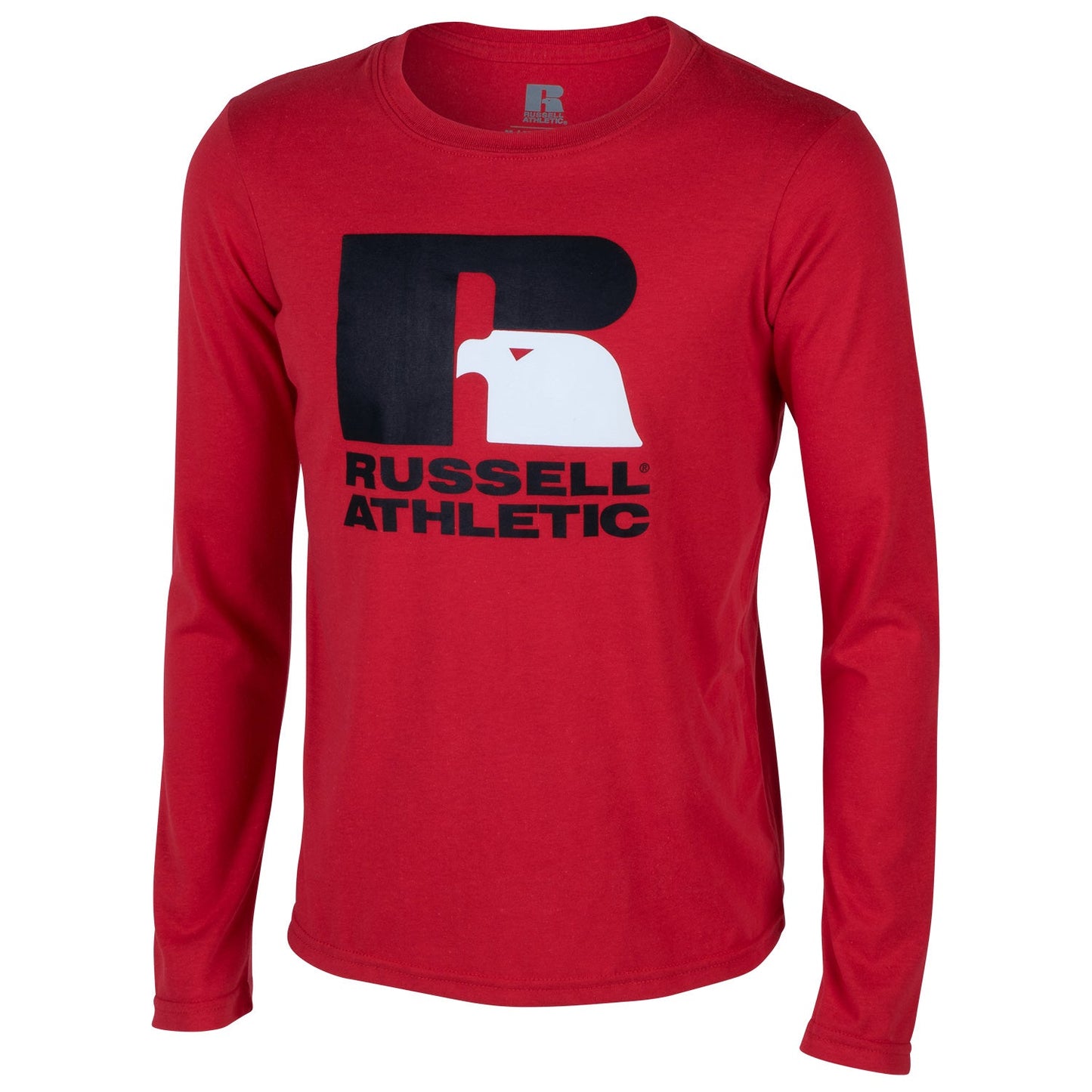Russell Athletic Boys' Long-Sleeve Graphic T-Shirt - Red, Size XS (6/7)