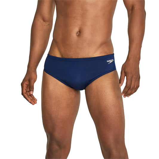 Speedo Men's Pro LT Solid Swim Briefs - Navy Blue, Size 34