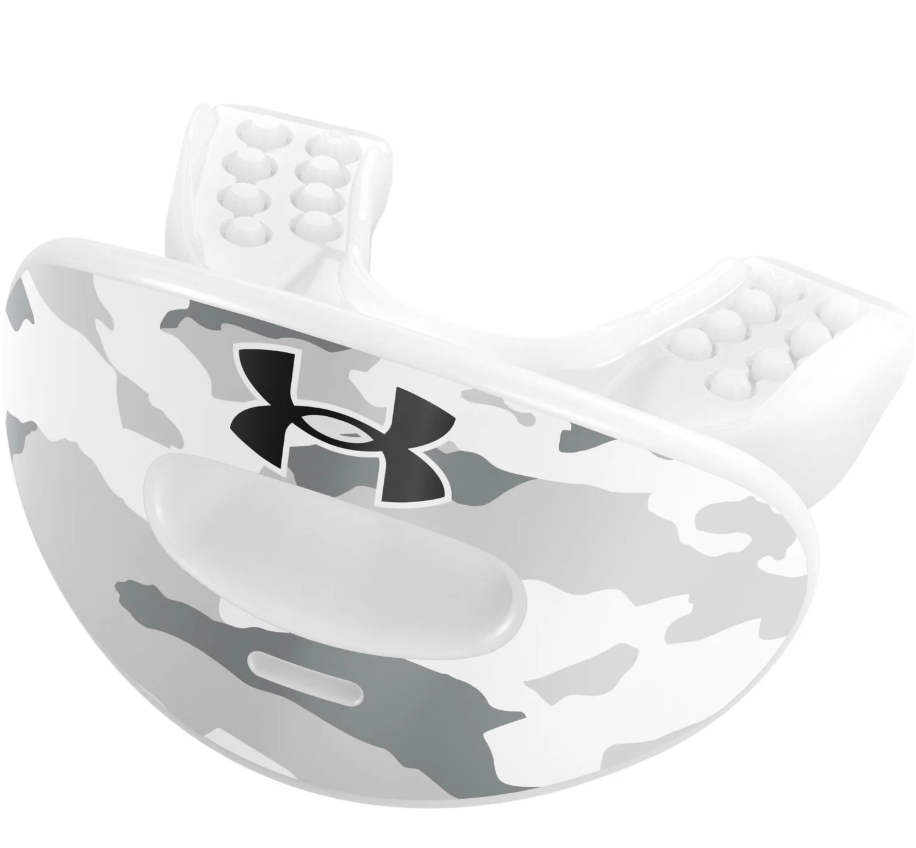 Under Armour Armour Air Lip Guard by Shock Doctor - White Camo, One Size