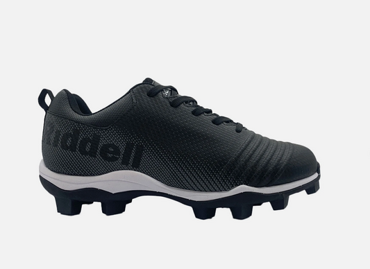 Riddell Edge Low Men's Football Cleats - Black, Size 9