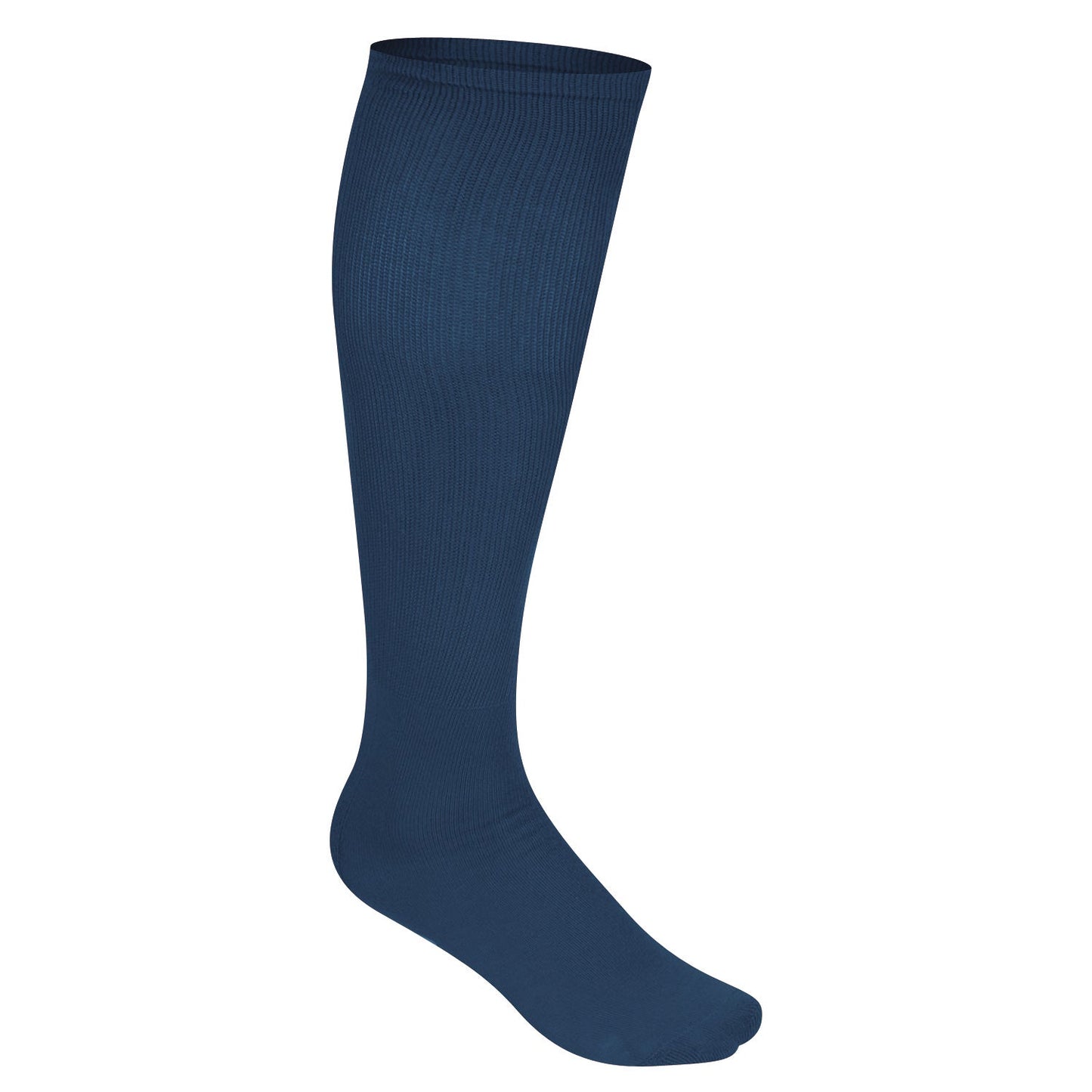 EcoSox Premier Over-the-Calf Soccer Socks - 2-Pack, Navy Blue, Size 10-13
