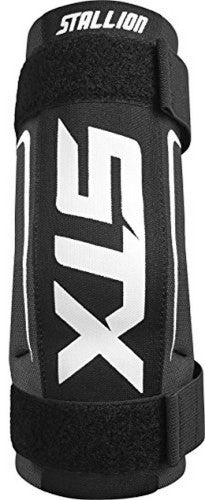 STX Stallion 50 Men's Lacrosse Arm Pads - Black, Medium