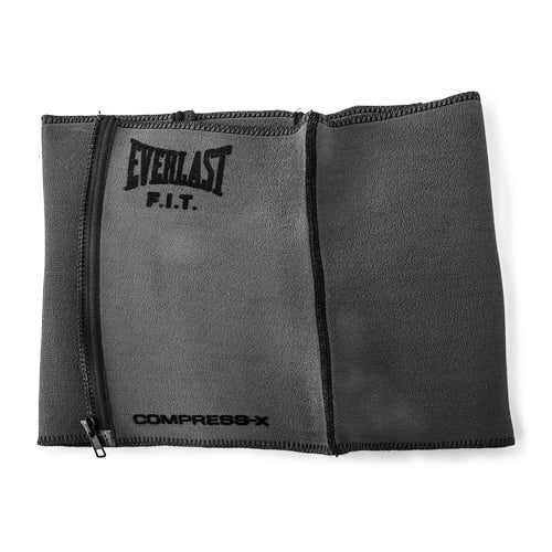 Everlast Men's Slimmer Belt with Zippers - Black, One Size