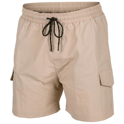 Original Deluxe Men's Nylon Cargo Shorts - Khaki, Medium