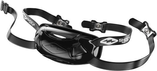 Shock Doctor Adult Showtime Football Chinstrap - Black