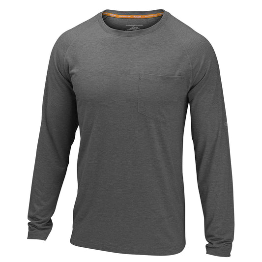 Pacific Trail Men's Performance Long-Sleeve Sun Protection Pocket Tee - Medium