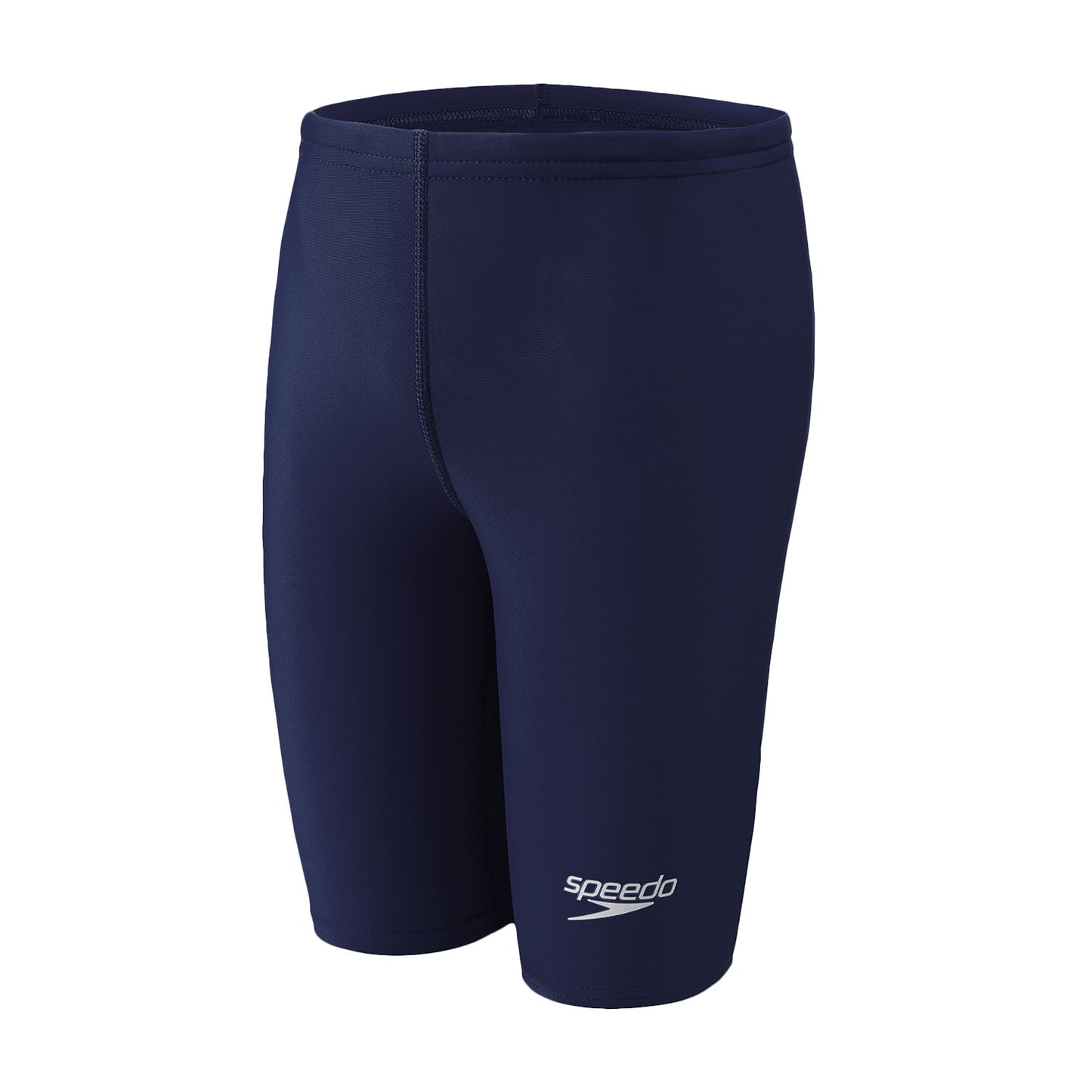 Speedo Kids' Powerflex Eco Performance Swim Jammers - Navy Blue, Size 24