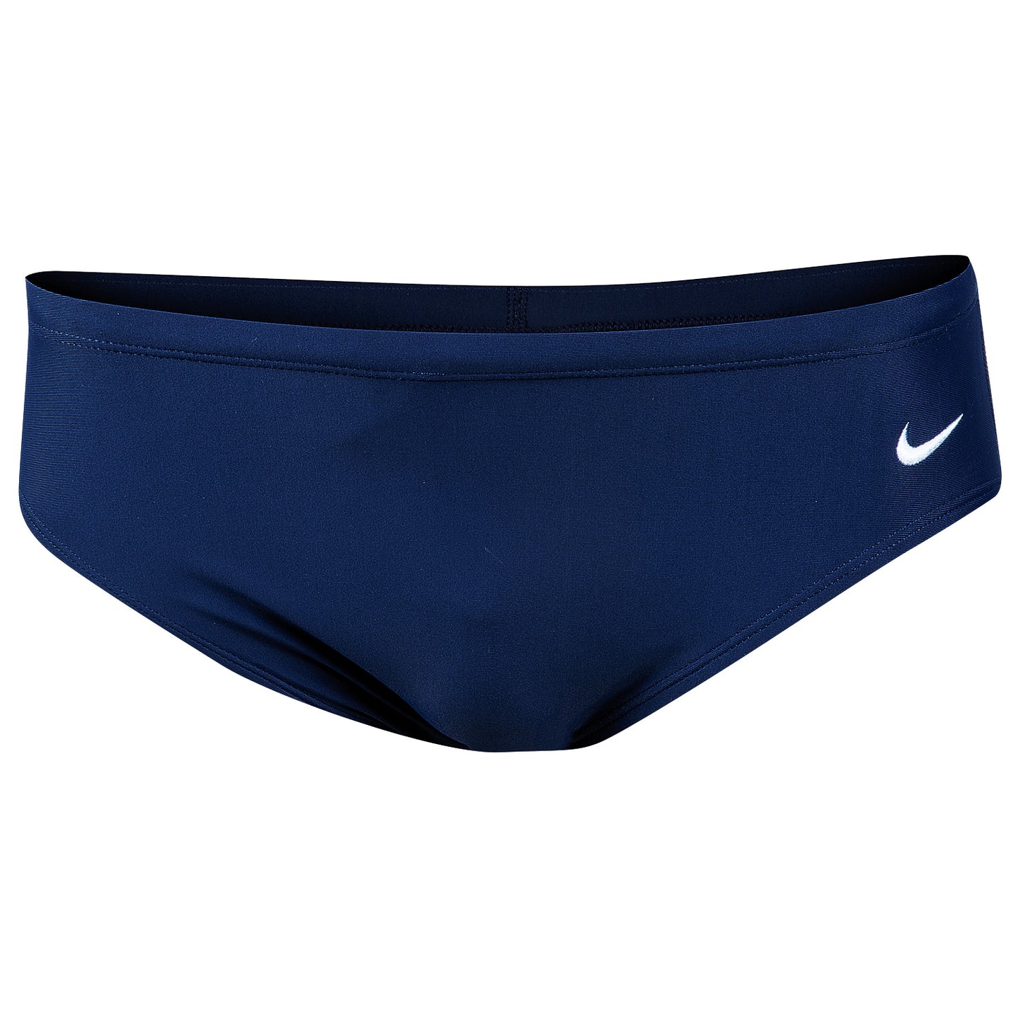 Nike Men's Solid Performance Swim Racing Briefs - Navy Blue, Size 34