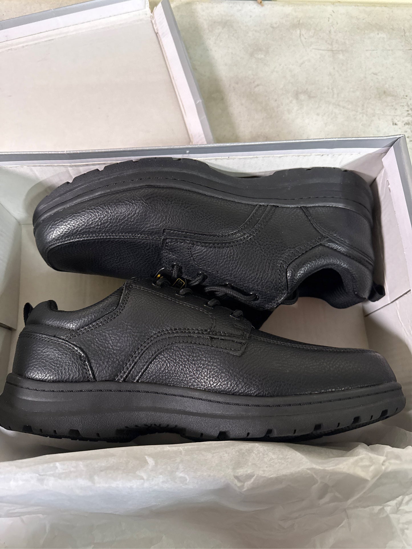 Perry Ellis Eldridge Men's Slip-Resistant Casual Shoes - Black, Size 7.5