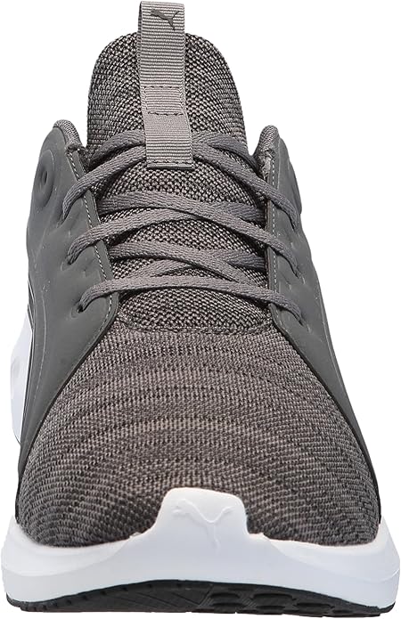 Puma Men's Softride Carson Knit Athletic Shoes - Dark Gray/Black, Size 7.5