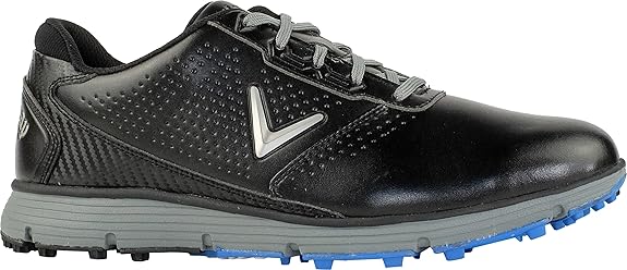 Callaway Men's Balboa Sport Golf Shoes - Black/Grey, Size 8