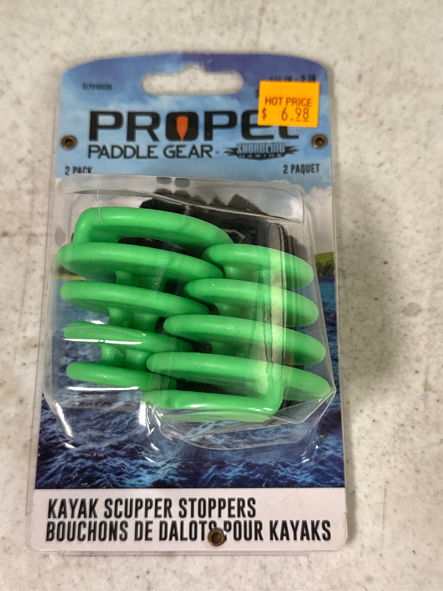 Propel Paddle Gear Kayak Scupper Stoppers, 2-Pack (32mm - 51mm)
