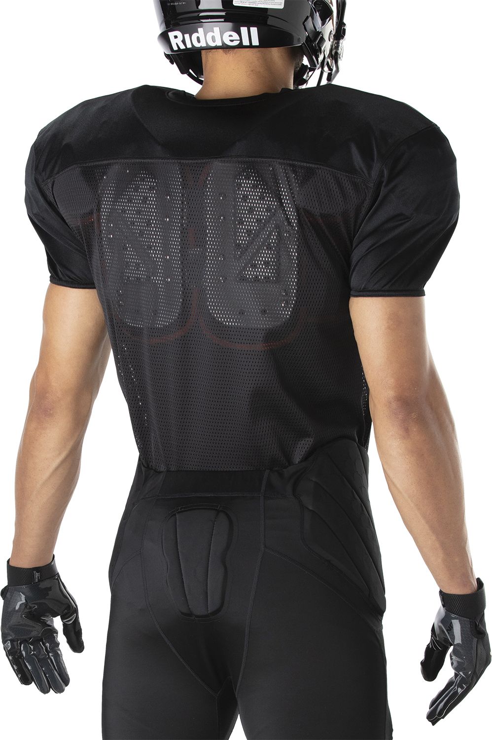 Under Armour Adult Football Practice Jersey - Black, Size Large