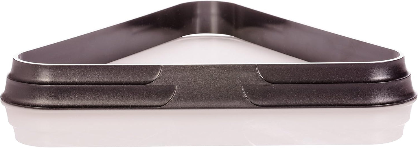 Mizerak Composite Ergonomic Billiard Ball Triangle Rack - Black